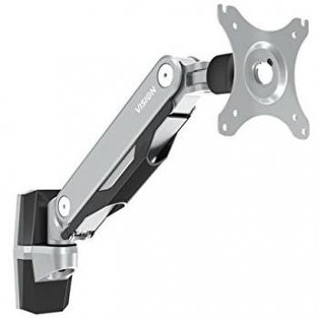 Vision VFM-WA1X1V2 Negro, Plata - Soporte de pared para pantalla plana