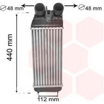Intercooler VAN WEZEL 40004361 para PEUGEOT: 207, 2008, 208 & CITROËN: C3, C4 Cactus, C-Elysée, C3 Aircross, C