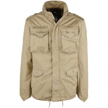 Brandit M65 Giant Winter Jacket for Men, Camel 2XL