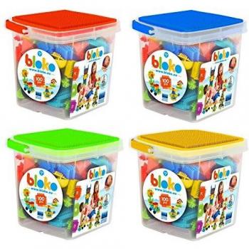 Caja 100p Construcción Infantil Bloko