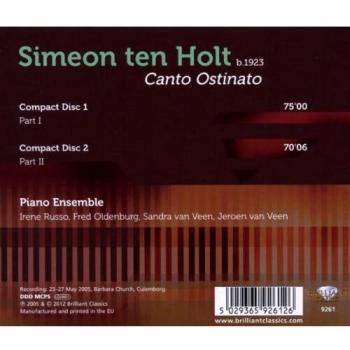 Canto Ostinato -Jeroen Van Veen