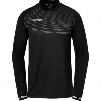 Kempa Camiseta De Manga Larga Wave 26 - Sudadera Deportiva de Manga Larga para Hombre, elástica, de secado rápido, ideal para balonmano y voleibol de interior