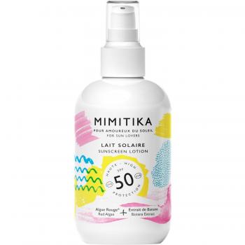 Mimitika Loción Corporal Solar SPF50 190 ml - Loción corporal con protección solar, factor de protección 50, formato de 190 ml
