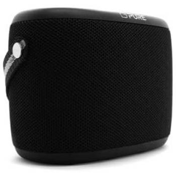 Altavoz Portátil Bluetooth Impermeable IP67 Pure Woodland con Radio FM/DAB+ Negro