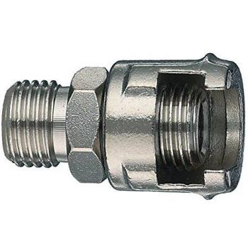 Conector ANI Art. 11/B con dado fresado 3/8 para acoplamiento a bayoneta - Paquete de 2 unidades