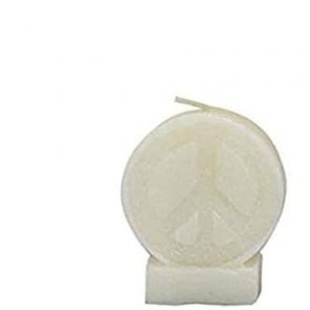 Vela Esotérica Aromasenses Símbolo de la Paz Blanca 1ud