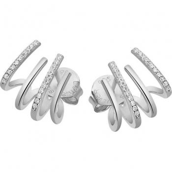 Pendientes Lotus Silver LP3344-4/1 Ear Party de Plata para Mujer