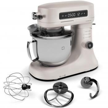 Robot de cocina Klarstein Chiara - 1600 W, 12 velocidades, bol de acero inoxidable 5L, pantalla LCD, accesorios incluidos