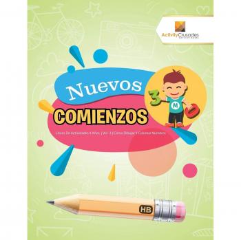 Nuevos Comienzos: Libros de Actividades para Niños de 4 Años - Volumen 3: Cómo Dibujar y Colorear Números