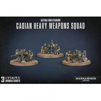 Warhammer Cadian Heavy Weapons Squad