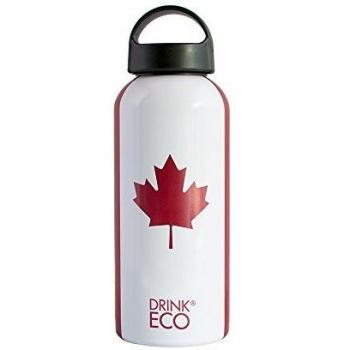 Alusport Bottles Drink Eco Canada Botella Deportiva, Unisex Adulto, Rojo, L