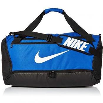 Nike Brasilia - 9.0 (60L) Duffel Bag (Medium) - Game Royal/Black/White, One Size