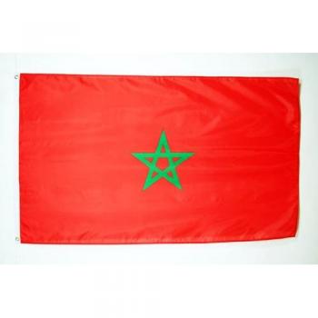 AZ FLAG Bandera de Marruecos 150x90cm - Bandera MARROQUÍ 90 x 150 cm
