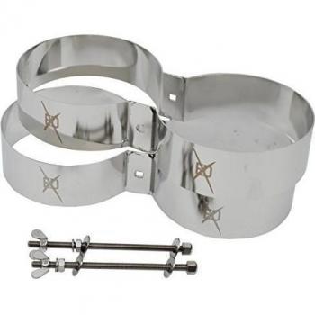 S de X de D Extreme Durable tauchfl Ash accesorios botella abrazaderas Juego completo 171 mm de diámetro, 350171