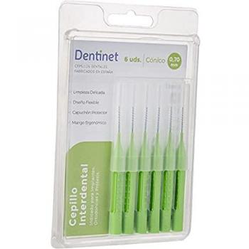 Dentinet Cepillo Interdental Cónico 0,70 mm 6 uds