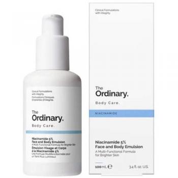 Emulsión Hidratante Ligera De Manchas Profundas Para Rostro Y Cuerpo The Ordinary Niacinamide 5% 100ml