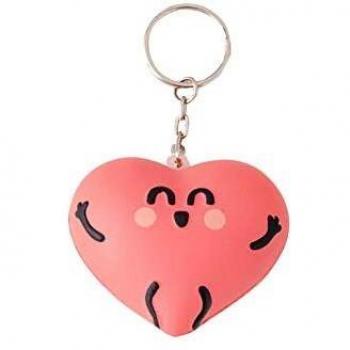 Mr. Wonderful Llavero Squishy Corazã³n con alas â, Multicolor, 8.5 X 21 X 4.2 Cm, 10