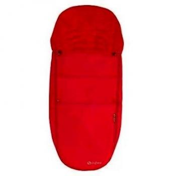 Cybex 515404033 - Saco de abrigo para silla de paseo, color rojo