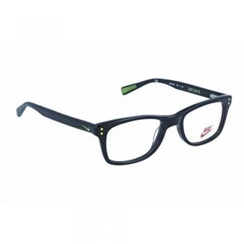 NIKE 5538 010 46 Monturas de Gafas, Black/Volt, Unisex-niños