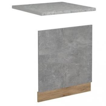 Frontal para Lavavajillas R-Line, 60 cm, Hormigón y Mármol, Vicco