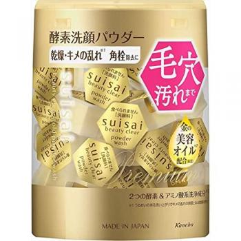 Kanebo Suisai Beauty Clear Gold Enzyme Powder Facial Cleanser 12.8g