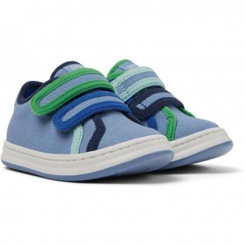 CAMPER Twins - Sneakers for First Walkers - Blue, Size 23, Cotton Fabric