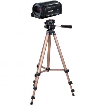 DURAGADGET Trípode Profesional Compatible con Celestron 71009-AZ-DS / C71230 / C17234 / Outland X - Altura Máxima 125 cm