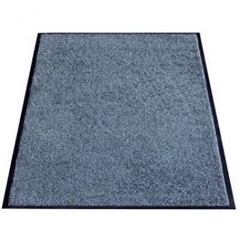 Estera de entrada Eazycare Wash 85x150 cm, Nylon de alta resistencia, color gris