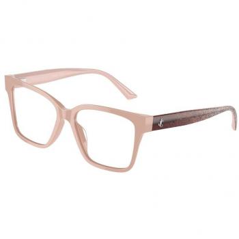 Gafas de Sol Unisex Jimmy Choo Rosa 55 MM con Montura Rosa