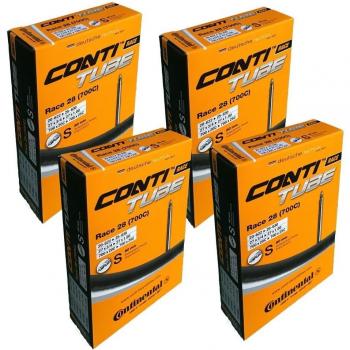 4 x Vélo Continental Chambre à air Race 28 700 20 25 Valve 80 mm cycle
