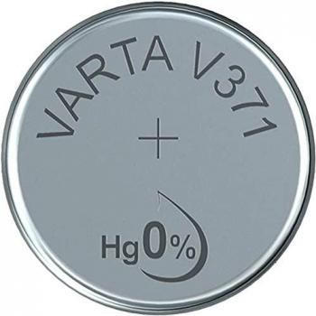 Batería VARTA 371 SR920SW de Óxido de Plata 1,55V Monouso
