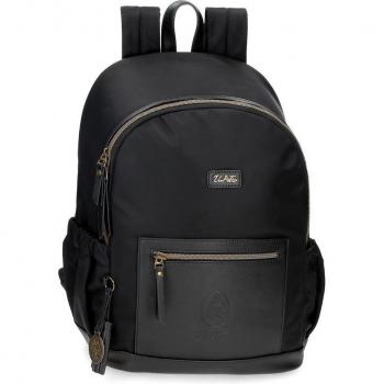 Mochila 40cm. Porta Ordenador El Potro Lana Negra