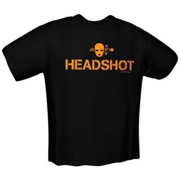 GamersWear - Camiseta Headshot Unisex negro Large