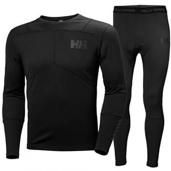 Helly Hansen Hh Lifa Active Pantalones Deportivos, Hombre, Negro, WNA