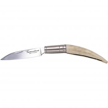Navaja Tramuntana Gallega TK-2011M de Acero Inoxidable con Mango de Cuerno de Ciervo Pulido