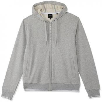 Chaqueta Sudadera de Algodón con Logotipo para Hombre Armani Exchange
