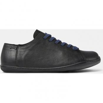 Camper 17665-217 Peu Cami Zapatos de cordones de hombre negros en piel