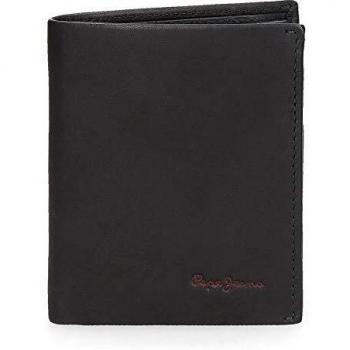 Pepe Jeans Fair Cartera Vertical Azul 8,5x10,5x1 cms Piel