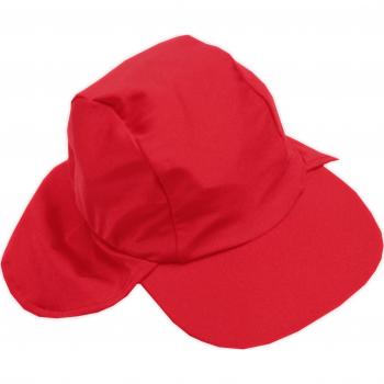 Smiling Shark UV-Hat - Gorra para niños, color rojo, talla M