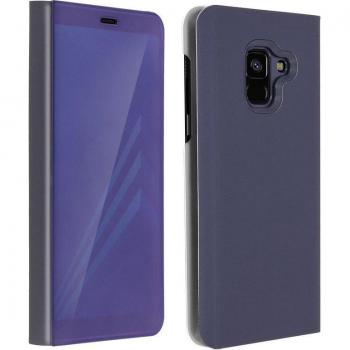 Funda Libro Efecto Espejo Violeta para Samsung Galaxy A8