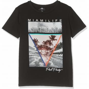 NAME IT Nkmjistan SS Top Camiseta, Negro Black, 122