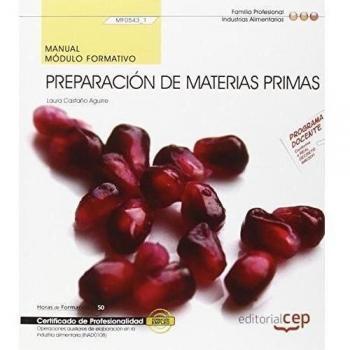 Manual. Preparación de materias primas