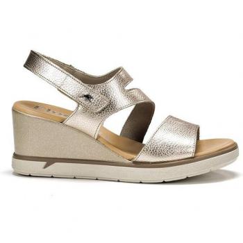 Sandalia Fluchos de mujer en piel con velcro
