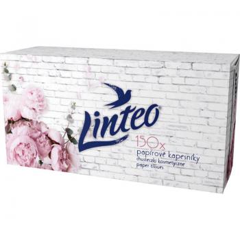 Linteo Two-Ply Paper Tissues Box - 150 Sheets