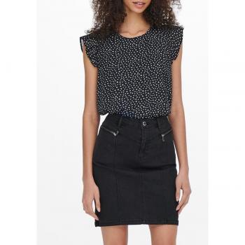 Camiseta Only estampada sin mangas - Mujer