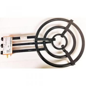 Paellero de Gas Butano Triple 650 cm para Uso Exteriores - Envío Gratuito