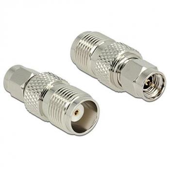 Adaptador Coaxial SMA Macho a TNC Hembra Delock 89484