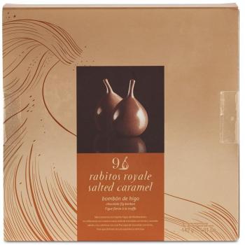 bombones rabitos royal chocolate con leche sabor caramelo salado