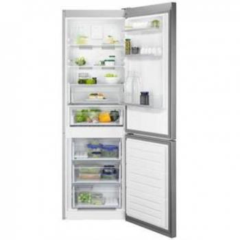 Zanussi ZNME32EU0 - Frigorífico combi Inox Antihuellas 186 x 59,5 x 65 cm