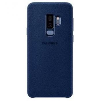 Carcasa Alcantara EFXG965ALEGWW para Samsung Galaxy S9+ Azul
